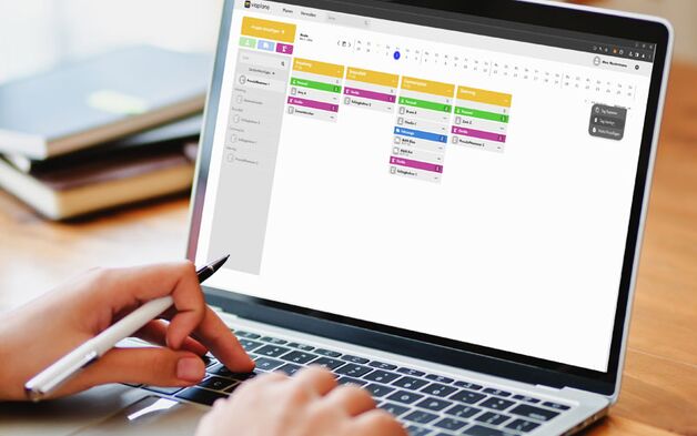Einsatzplanung mit Viaplano - einfach der drag-and-drop